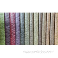 100% Polyester Bronzing Dyeing Leather Looking Sofa Fabric